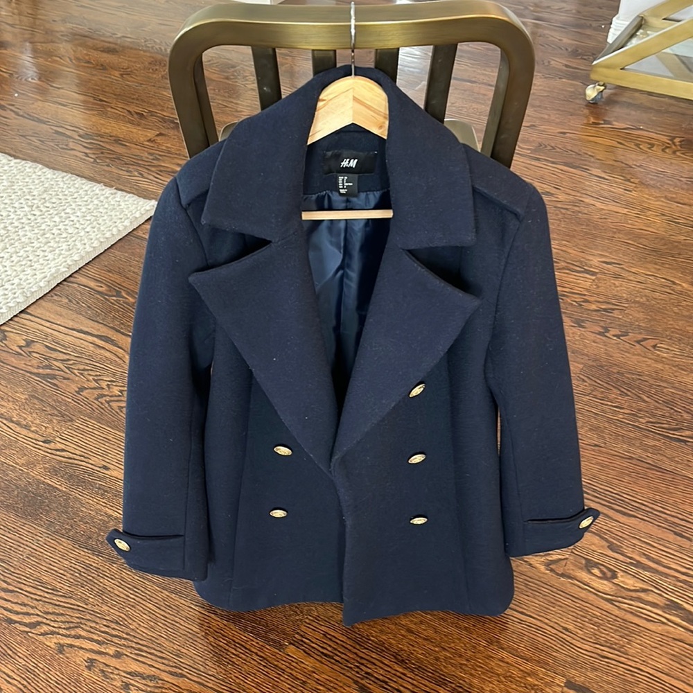 US 2 Navy H&M Peacoat